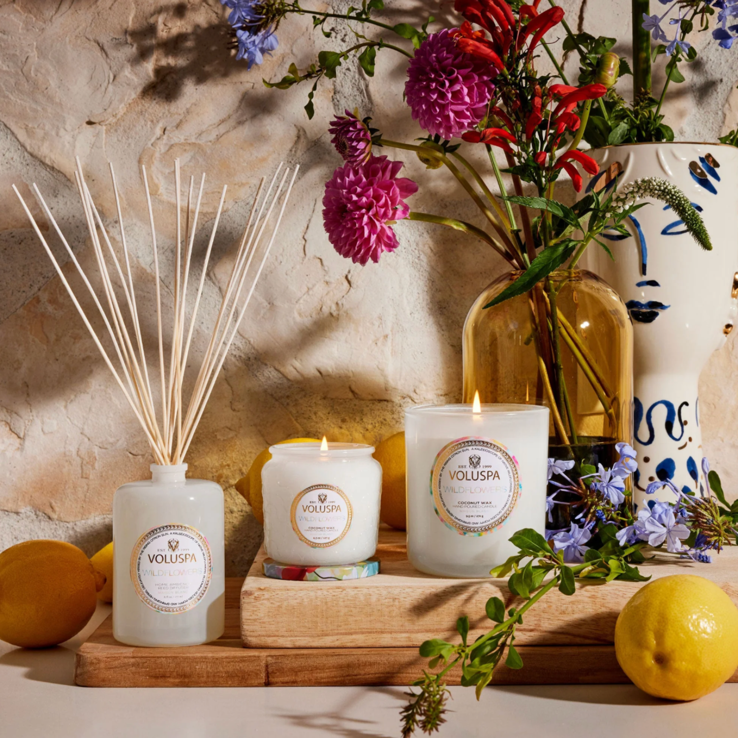 Подарочный набор Wildflowers от Voluspa — новая ароматическая симфония! Подарочный набор Wildflowers от Voluspa — новая ароматическая симфония!
