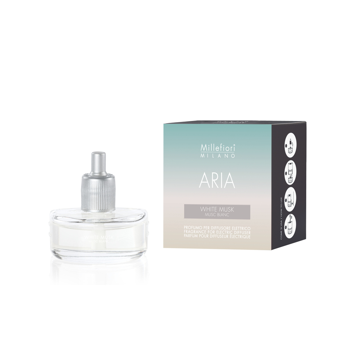 Сменный блок для электро диффузора "ARIA" Белый Мускус