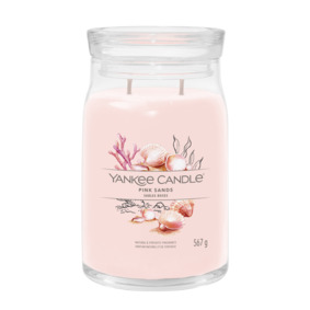 Ароматическая свеча Yankee Candle Signature большаая 2 фитиля, Розовые пески