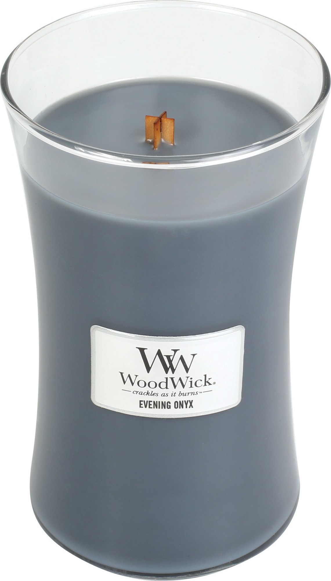 Ароматическая свеча WoodWick большая, Вечерний оникс 610 гр