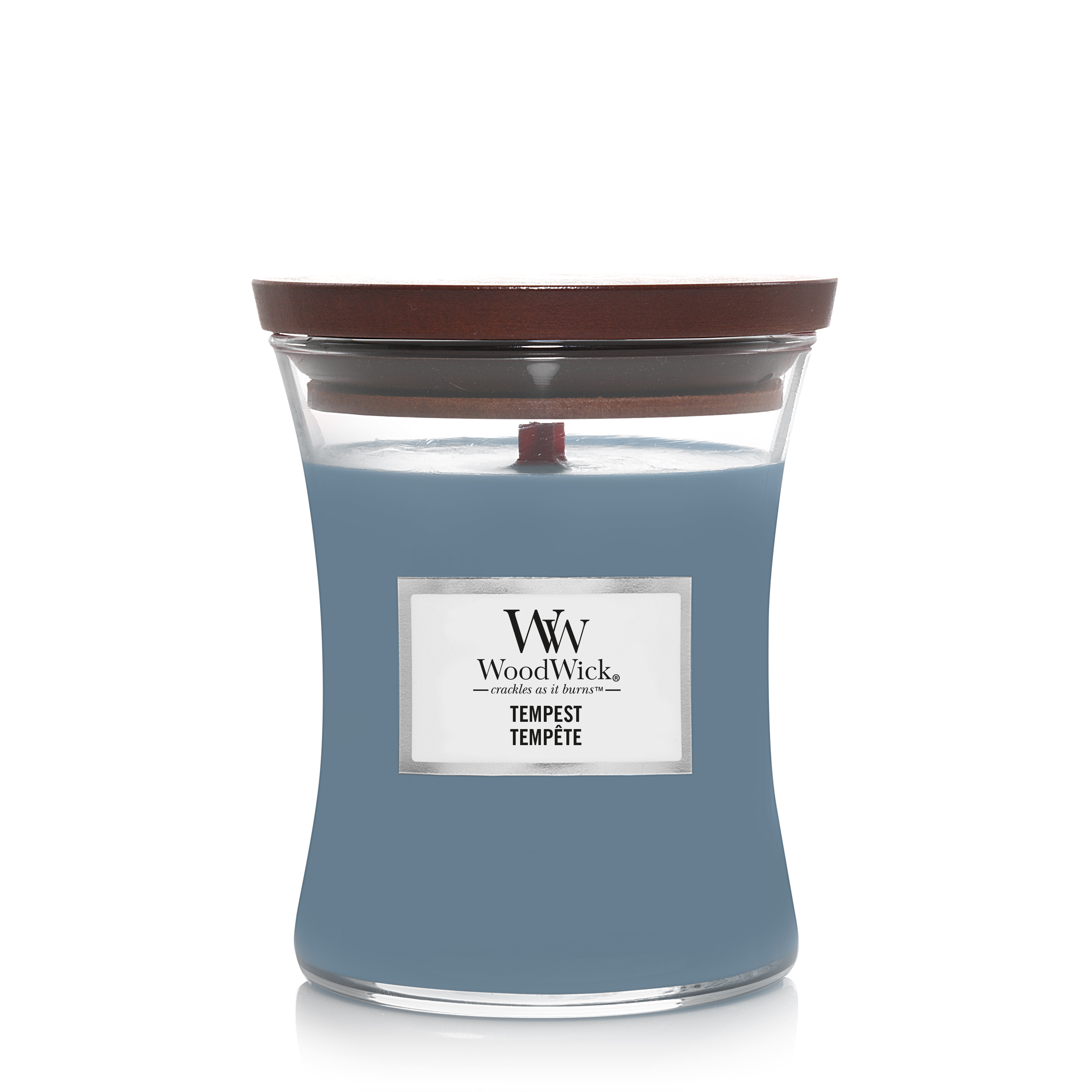 Ароматическая свеча WoodWick средняя, Буря 275гр