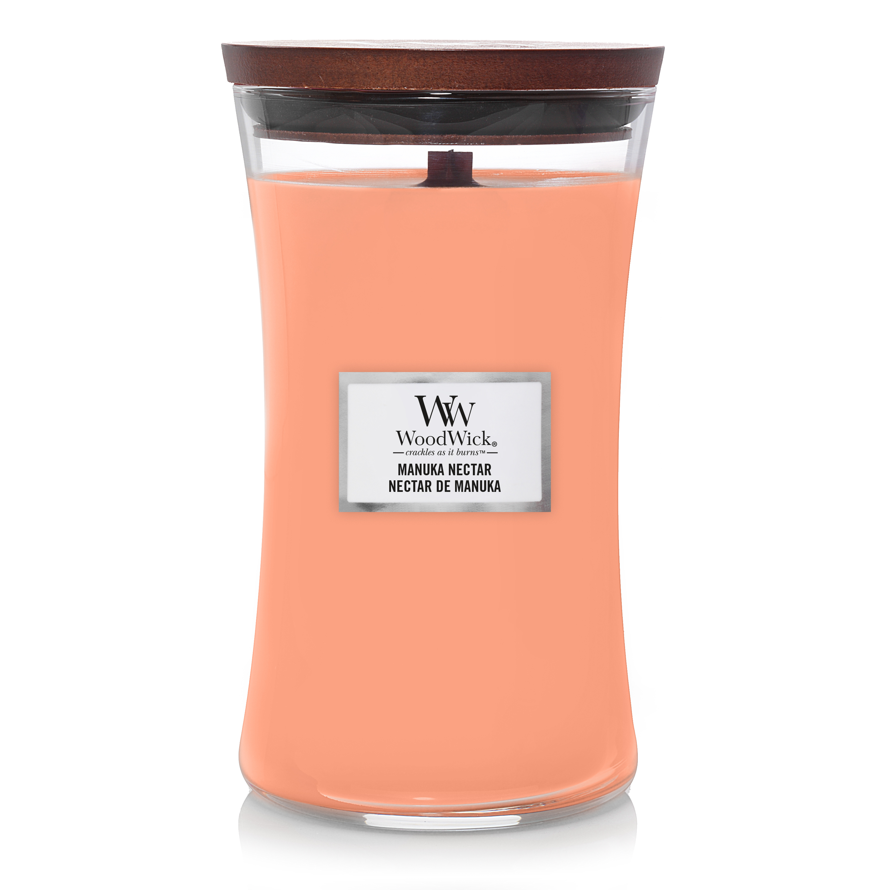 Ароматическая свеча WoodWick большая, Нектар мануки 610 гр