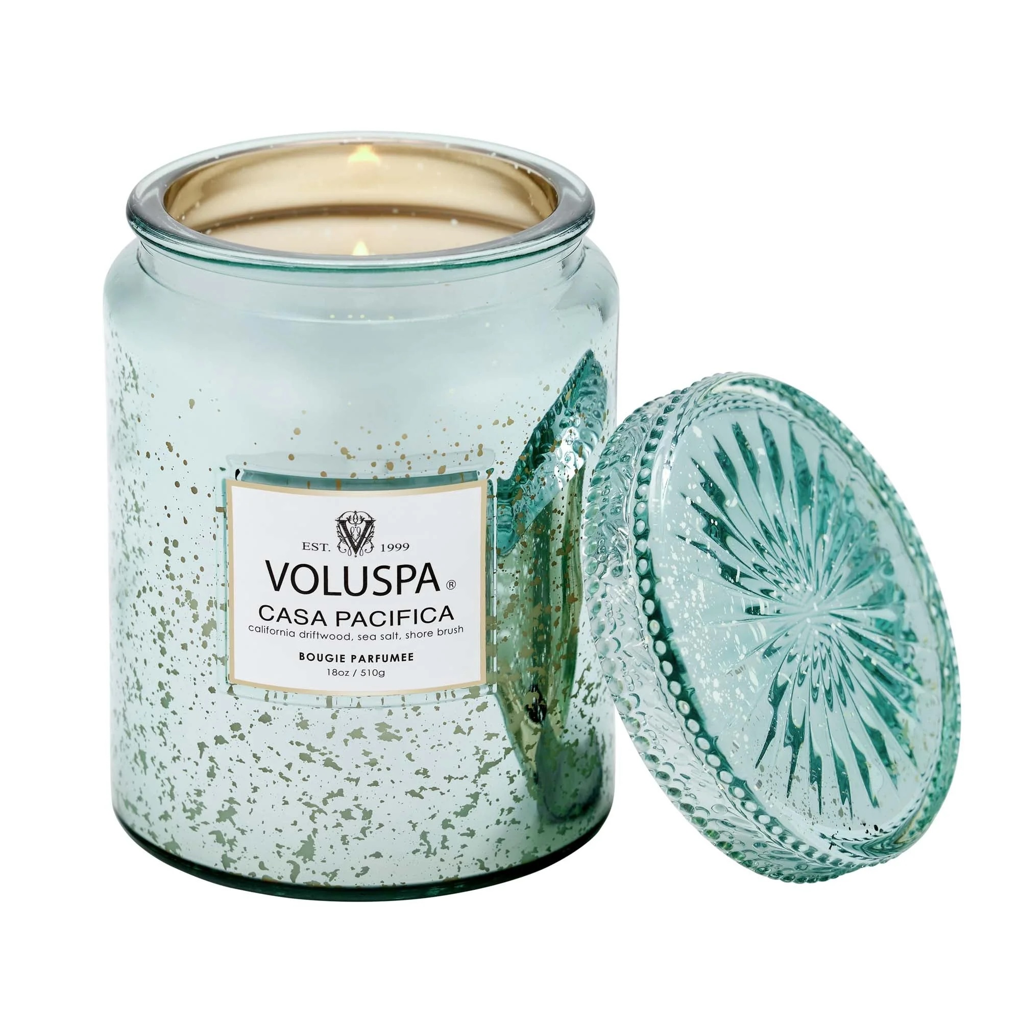Ароматическая свеча Voluspa в стеклянной банке, Тихоокеанский дом 510 гр
