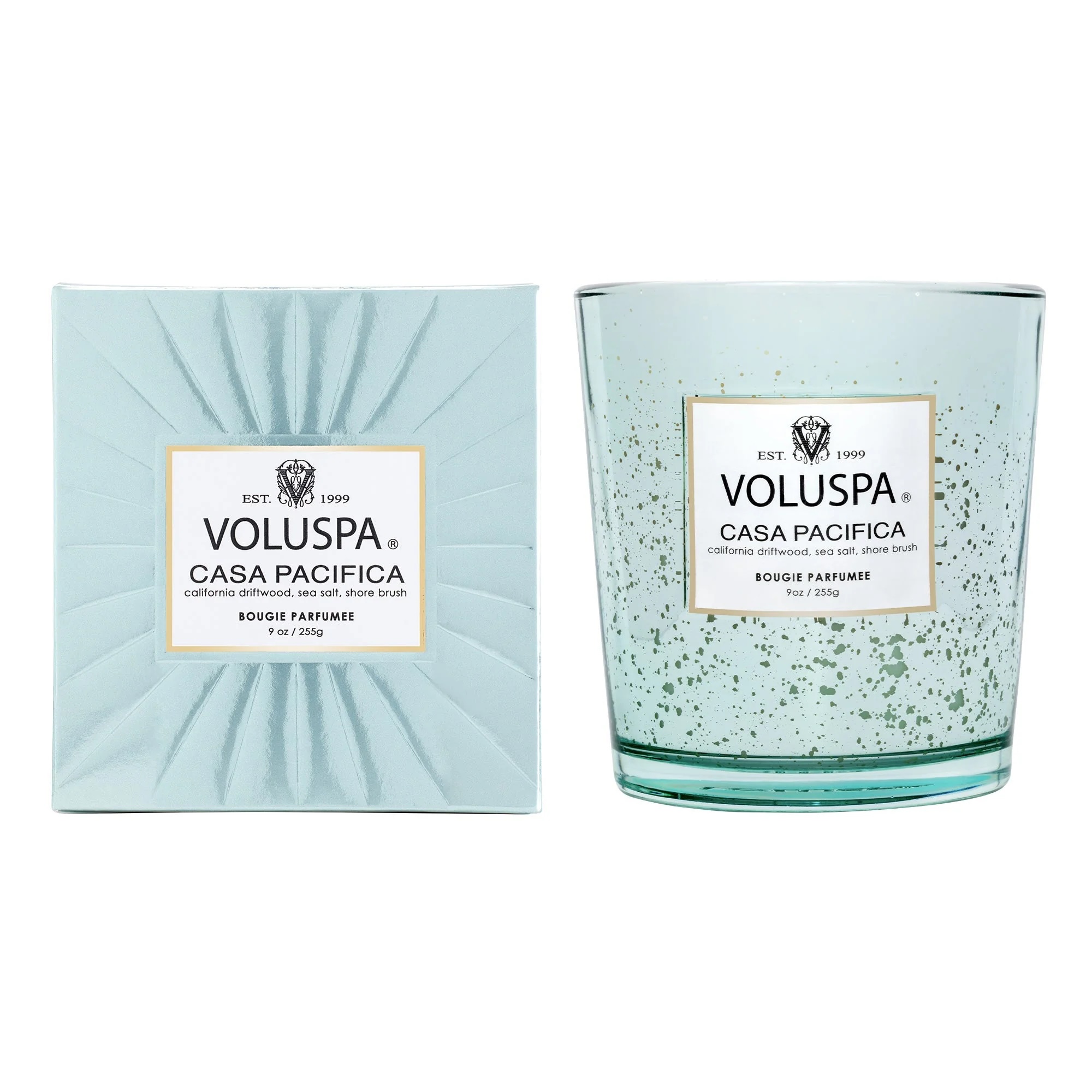 Ароматическая свеча Voluspa в подарочной коробке, Тихоокеанский дом 255 гр