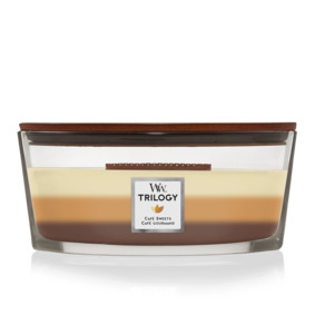 Ароматическая свеча WoodWick элипс, Кофейные сладости 454 гр