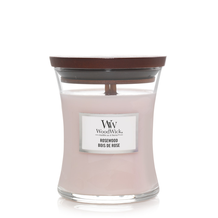 Ароматическая свеча WoodWick средняя, Палисандр 275 гр